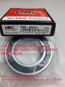 Vòng bi UBC 6008-2RS/C3